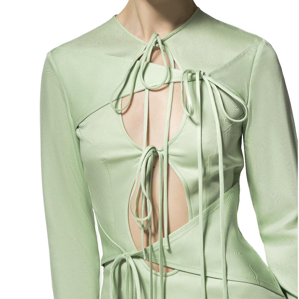 Lado Bokuchava SHIBARI DRESS SAMPLE SALE Mint
