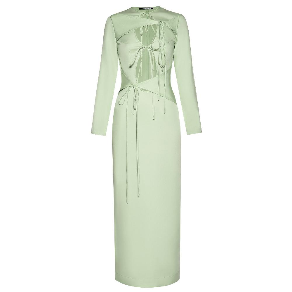 lado bokuchava SHIBARI DRESS SAMPLE SALE Mint