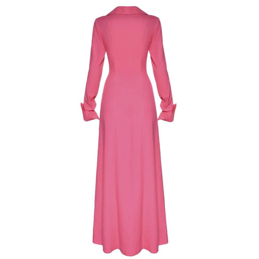 Lado Bokuchava SHIBUYA MAXI DRESS Dresses Pink
