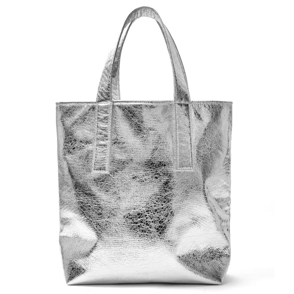 lado bokuchava SILVER TOTE SAMPLE SALE Silver