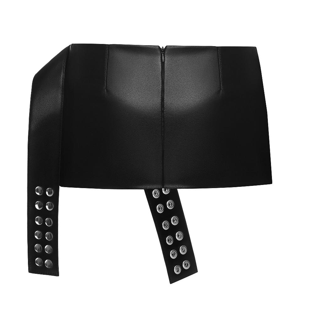 Lado Bokuchava SNAP TWENTYTHREE SKIRT Skirt Black