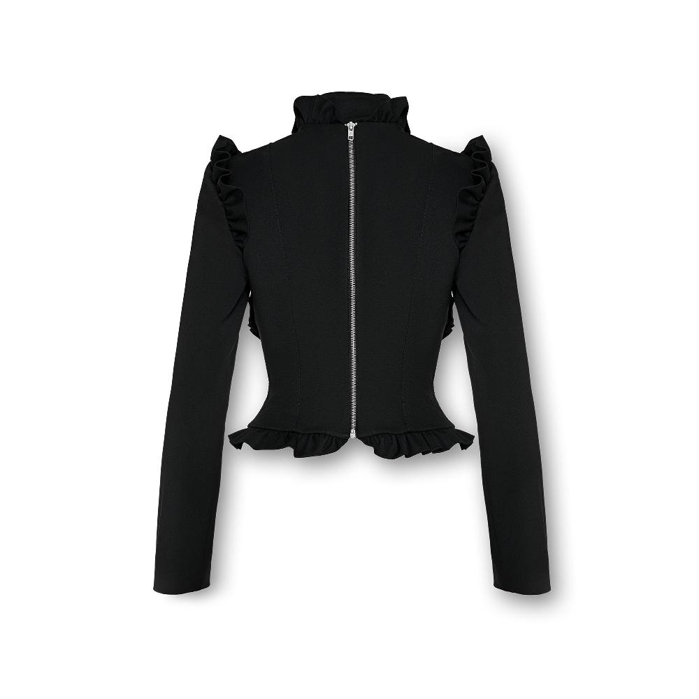 Lado Bokuchava STARLIGHT BLOUSE Top Black