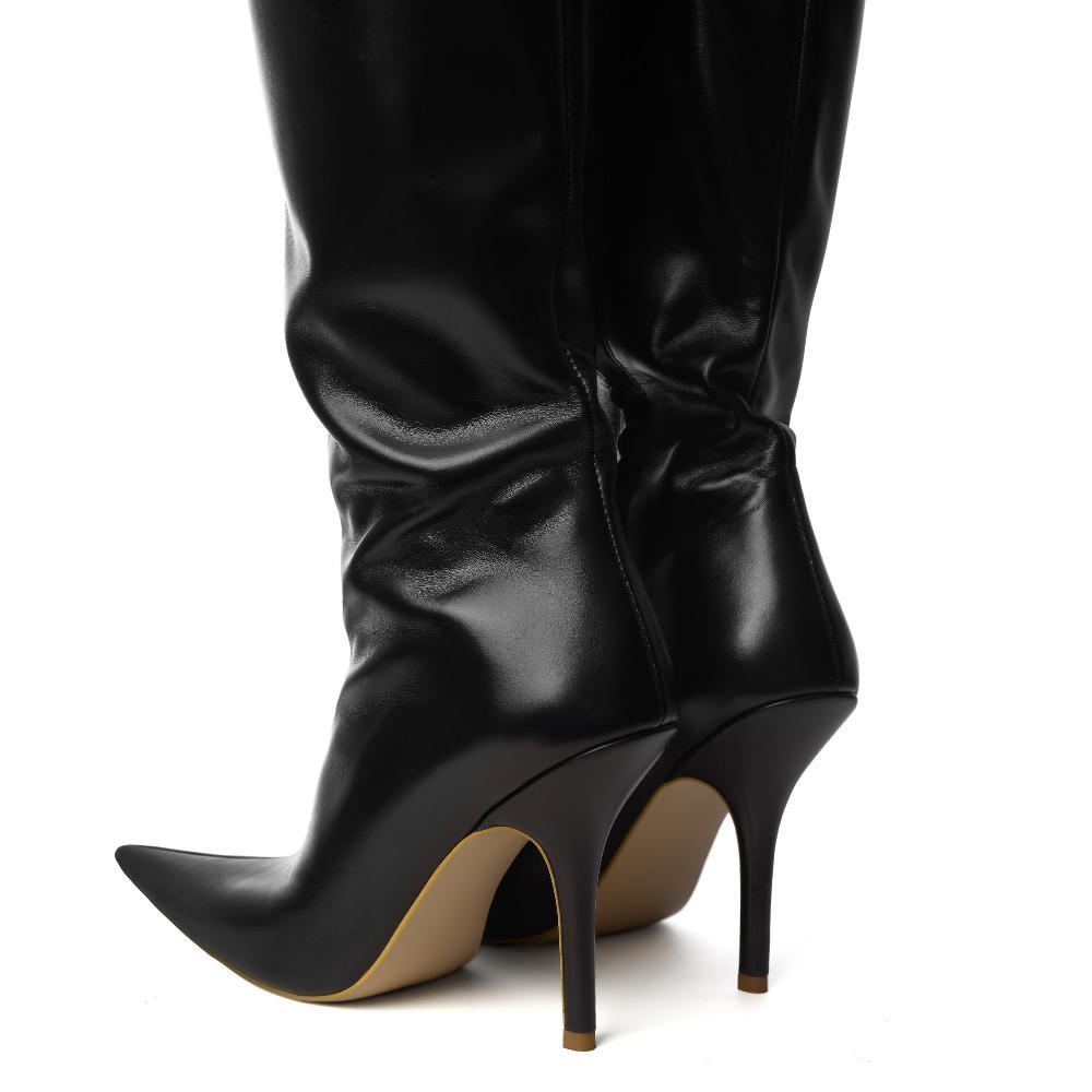 Lado Bokuchava STILETTO BOOTS Shoes Black