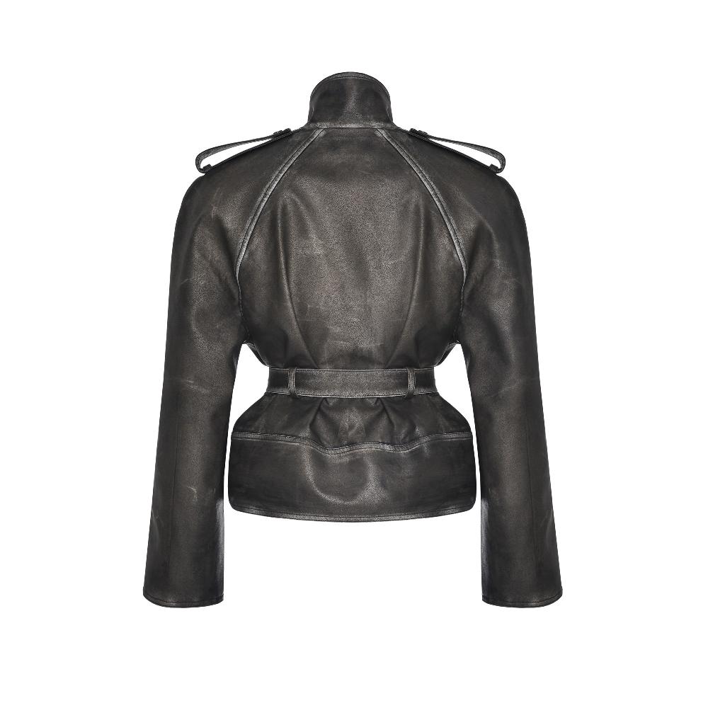 Lado Bokuchava TEXAS JACKET Jacket Distressed Grey