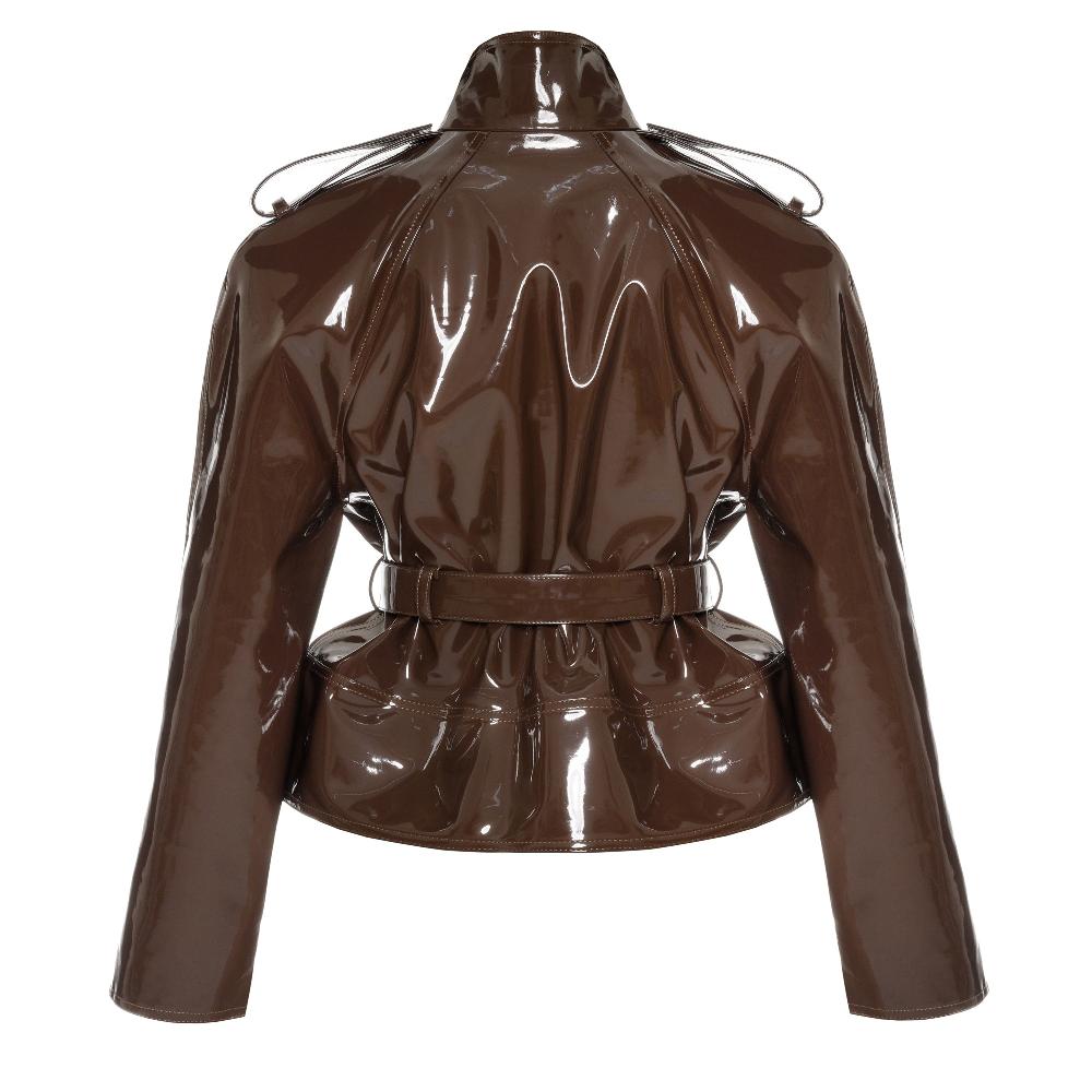 Lado Bokuchava TEXAS JACKET SAMPLE SALE Brown