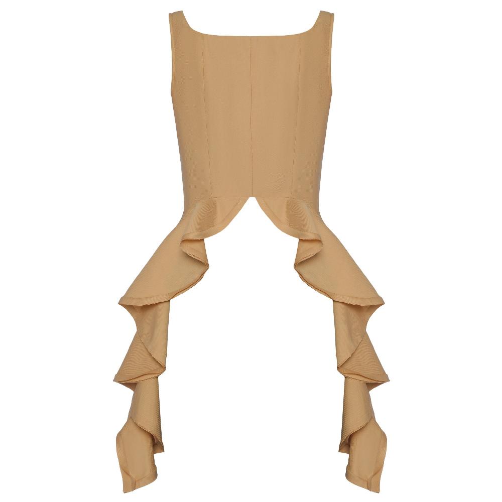 Lado Bokuchava THE LOVERS TOP Top Beige