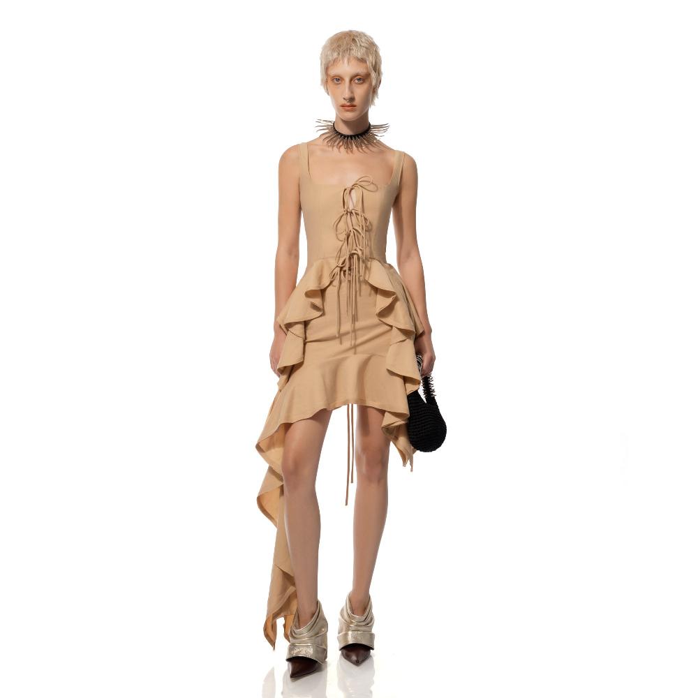 Lado Bokuchava THE LOVERS TOP Top Beige