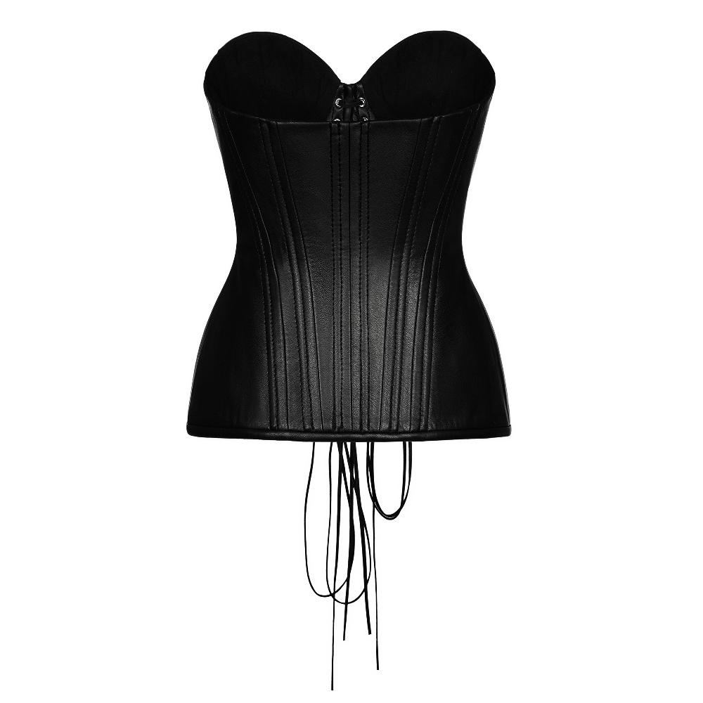 Lado Bokuchava THE SWORD CORSET Top Black