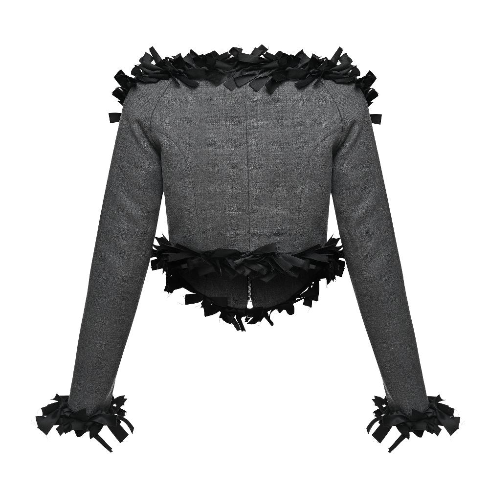 Lado Bokuchava TIED VENOM JACKET Jacket Gray