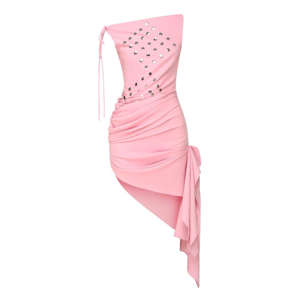lado bokuchava TWIRL DRESS Pre Order Pink