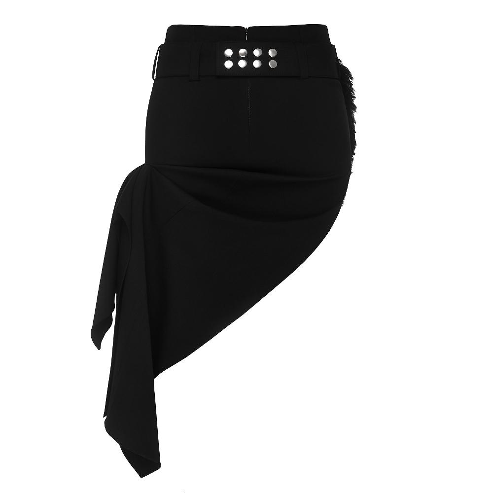 Lado Bokuchava VALKIRIA SKIRT Skirt Black