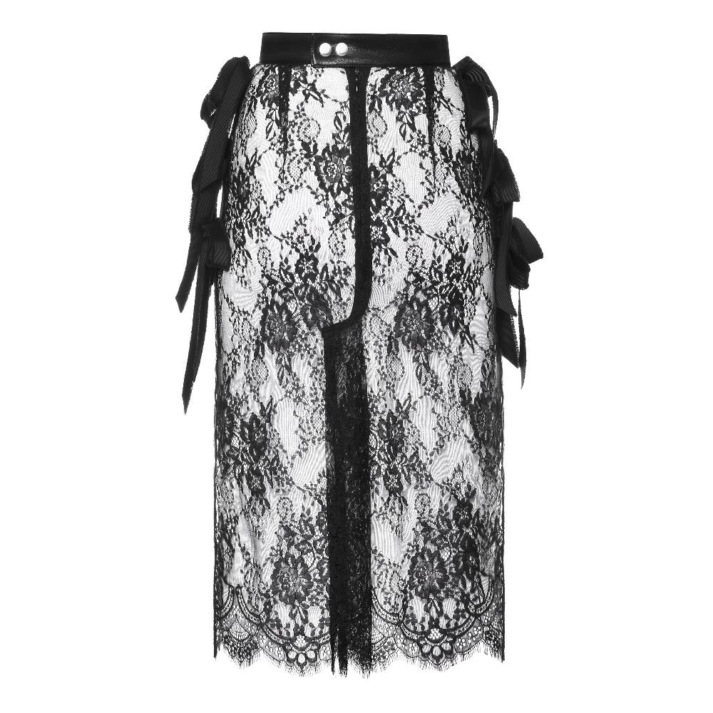 Lado Bokuchava VEIL SKIRT SAMPLE SALE Black