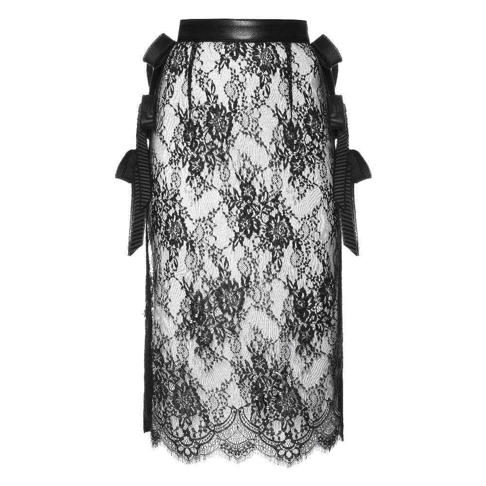 lado bokuchava VEIL SKIRT SAMPLE SALE Black