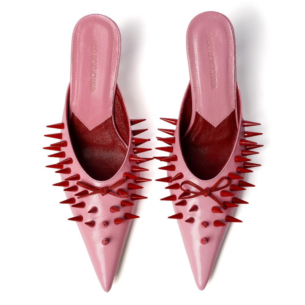 Lado Bokuchava VENOM MULES Shoes Pink