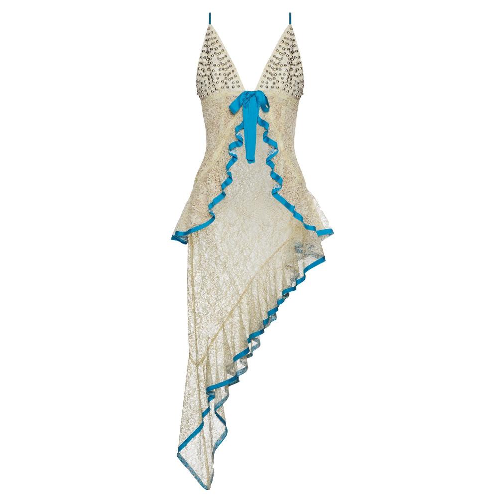 lado bokuchava VIRGIN DRESS SAMPLE SALE Beige