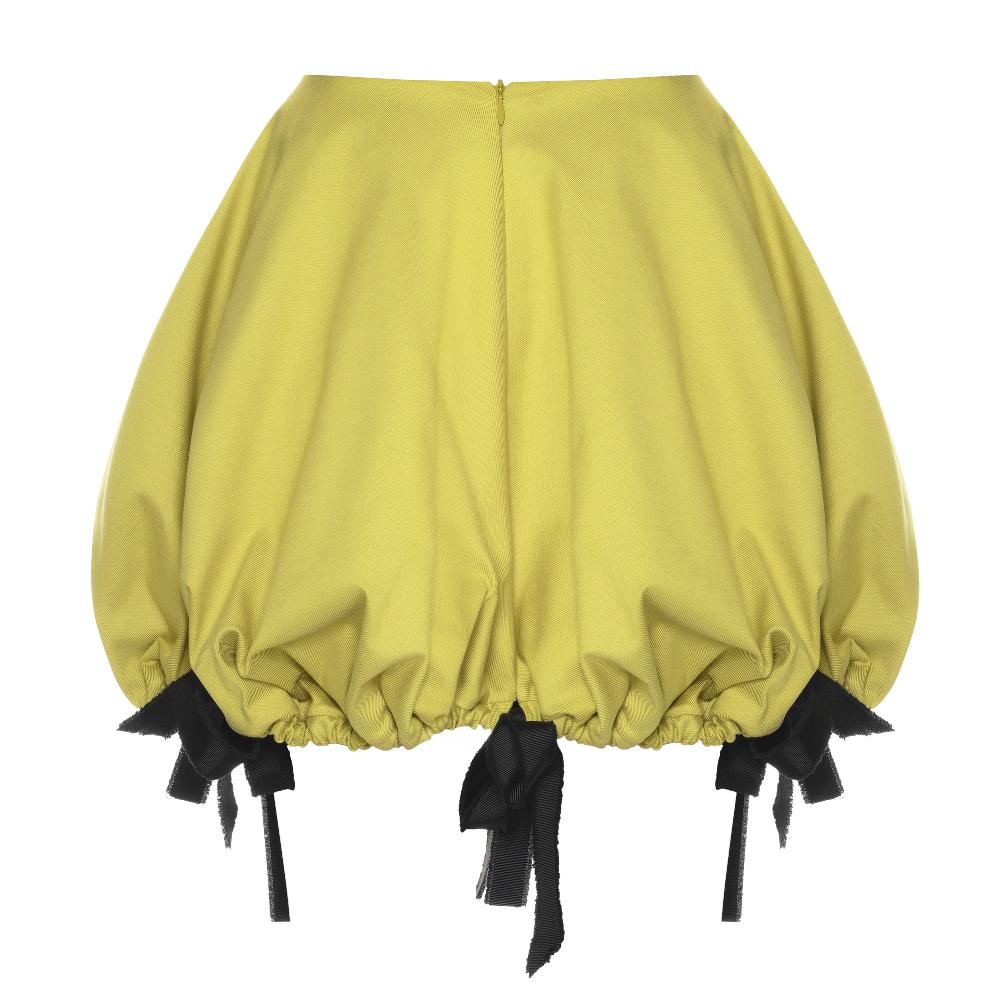 Lado Bokuchava MUSHROOM SKIRT SAMPLE SALE Pear Green