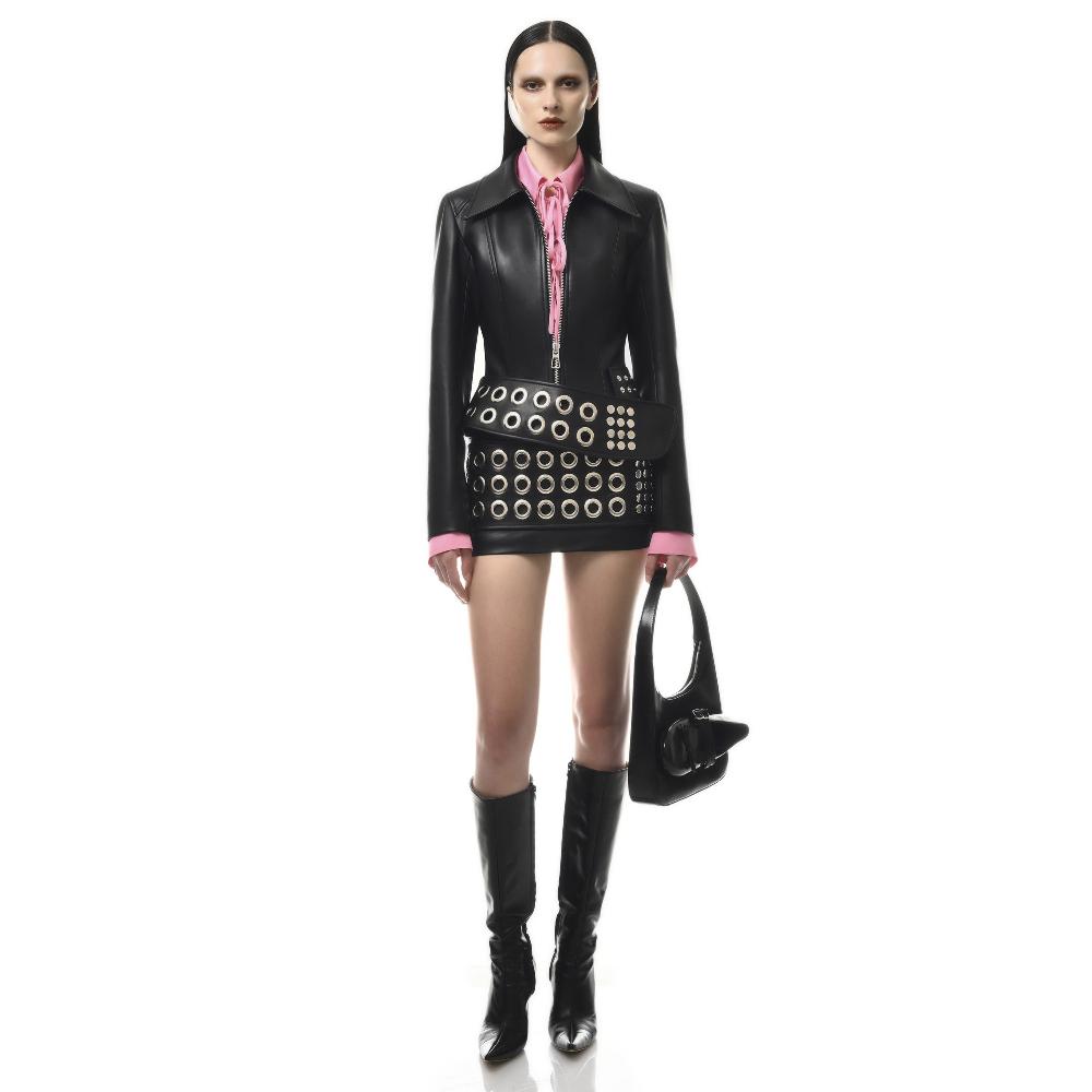 Lado Bokuchava OKINAWA TWENTYTHREE SKIRT Skirt Black