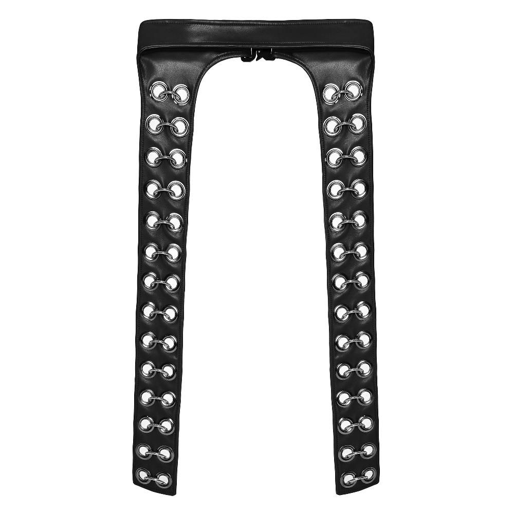 Lado Bokuchava PIERCED BELT Other Accessories Black