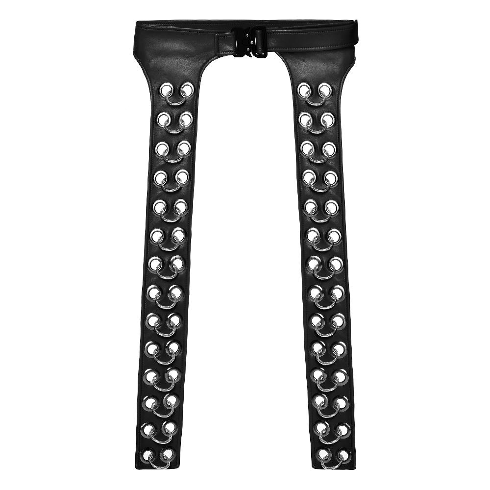 lado bokuchava PIERCED BELT Other Accessories Black