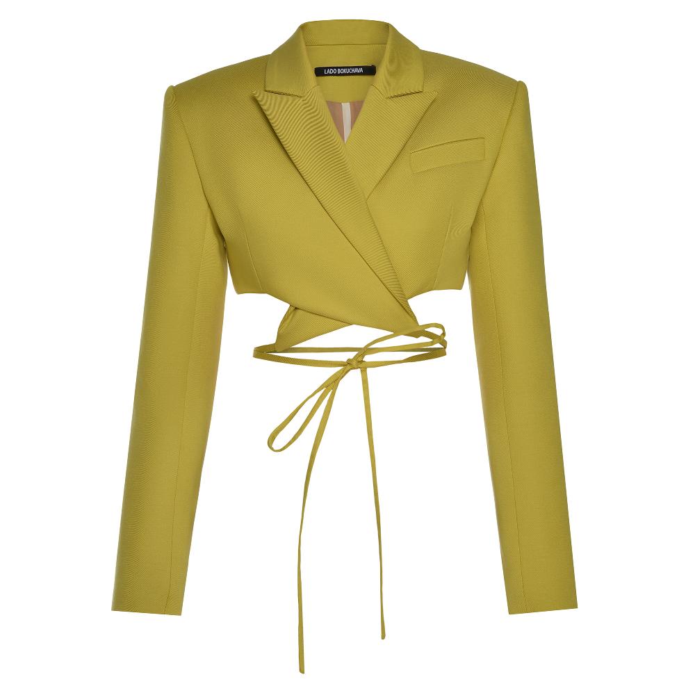 lado bokuchava PROTECT BLAZER SAMPLE SALE Pear Green