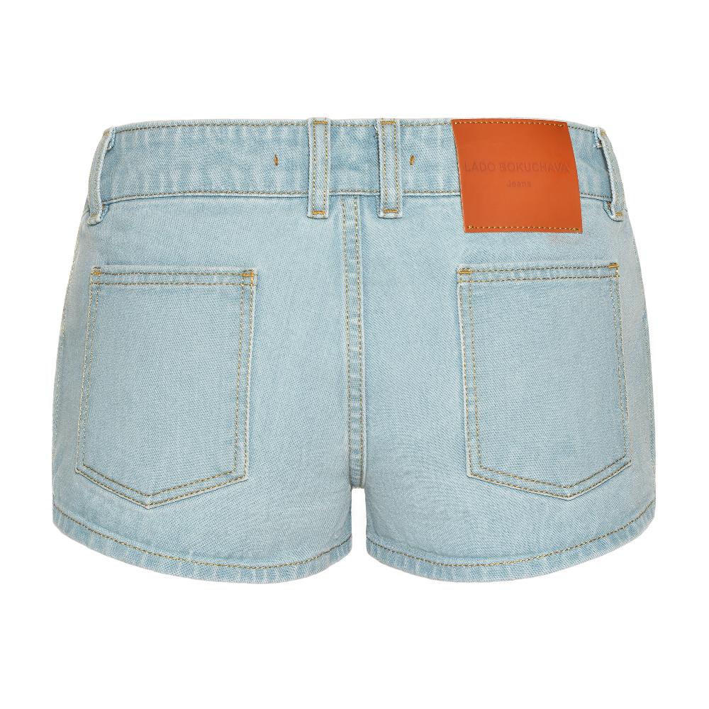 Lado Bokuchava TWENTYTHREE DENIM SHORTS SAMPLE SALE Baby Blue