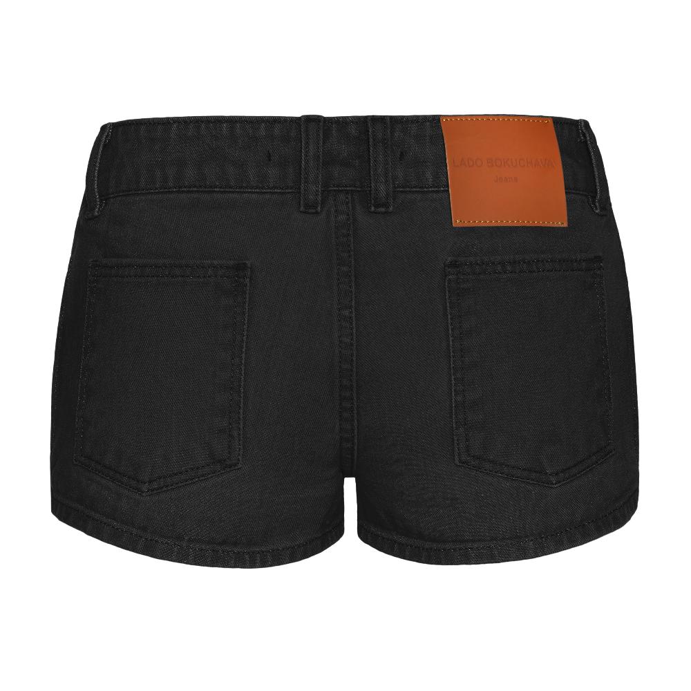 Lado Bokuchava TWENTYTHREE DENIM SHORTS SAMPLE SALE Charcoal