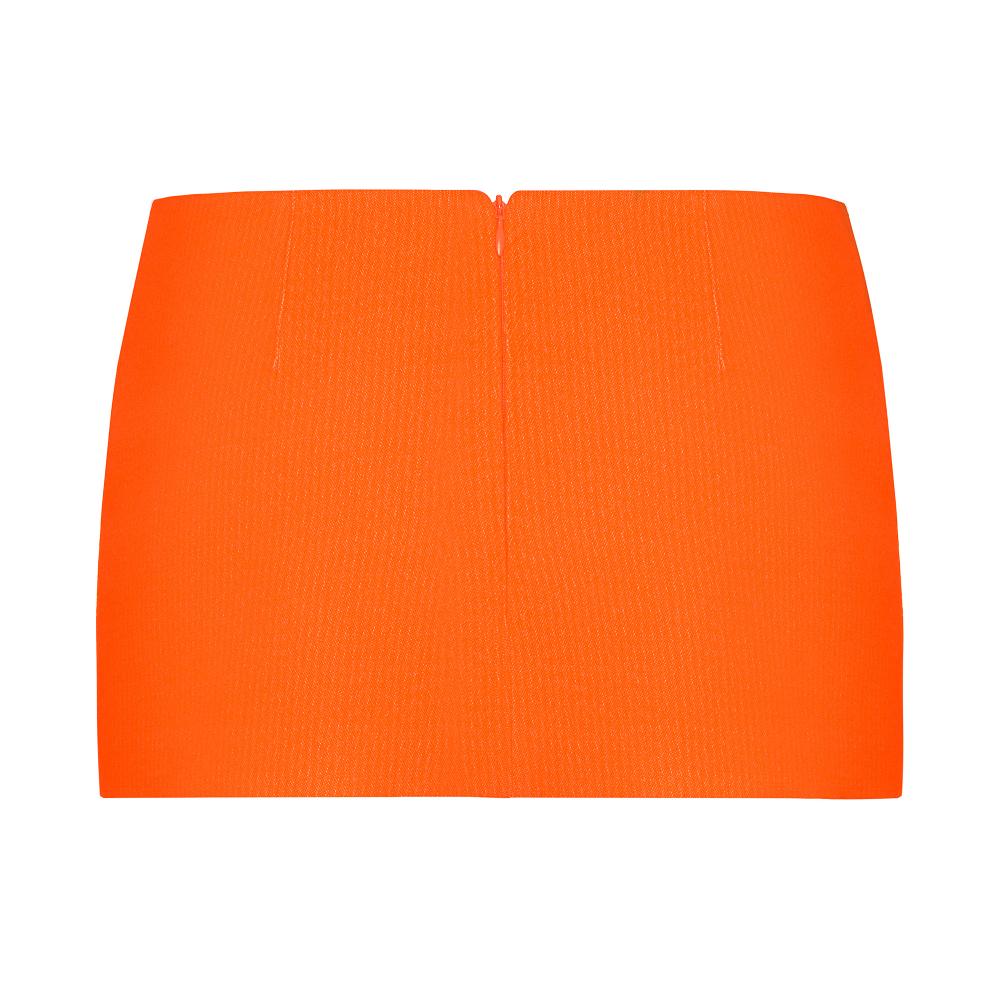 Lado Bokuchava TWENTYTHREE NEON SKIRT SAMPLE SALE Orange