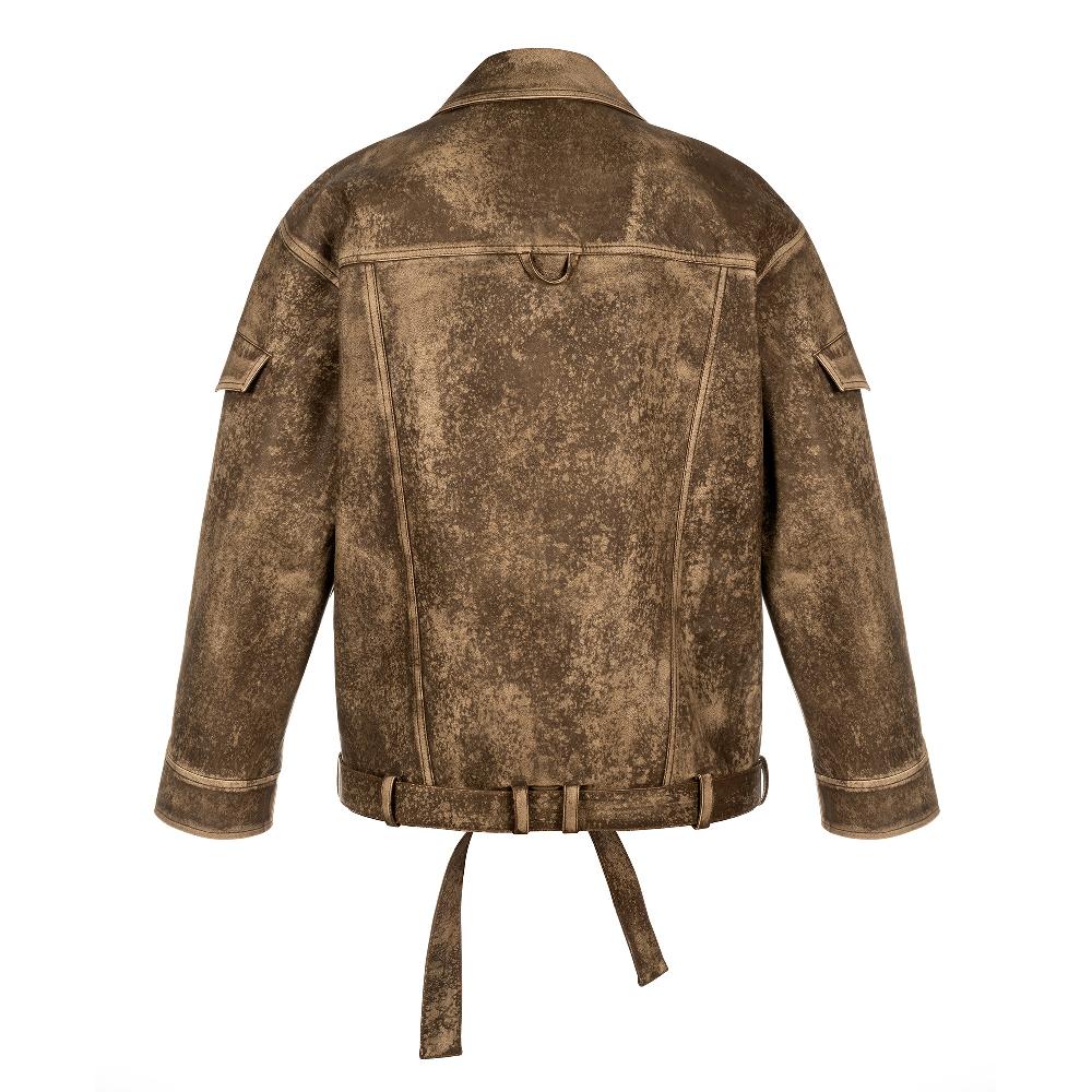 Lado Bokuchava UTILITY BOW JACKET Jacket Washed Brown