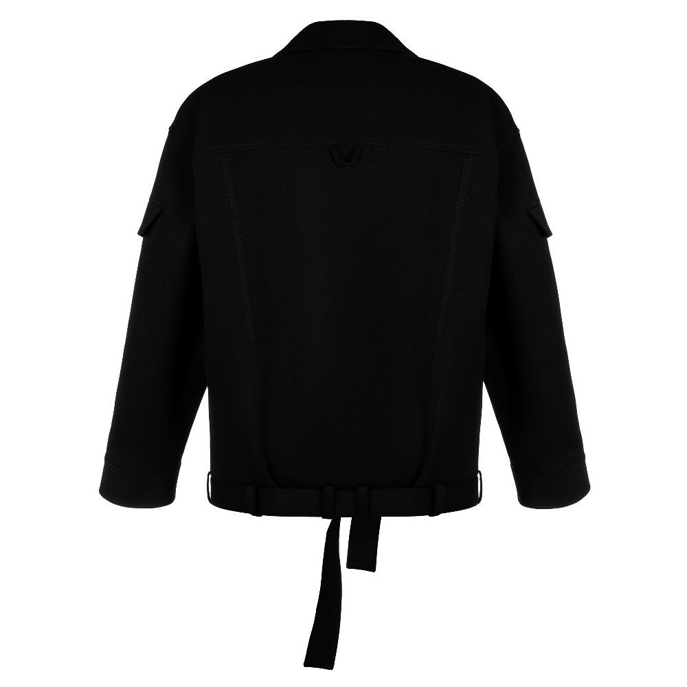 Lado Bokuchava UTILITY BOW JACKET SAMPLE SALE Black