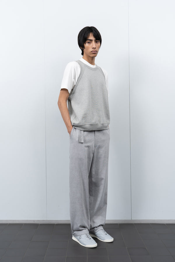 Lady White Co. CUT OFF RAGLAN SWEATSHIRT - HEATHER GREY