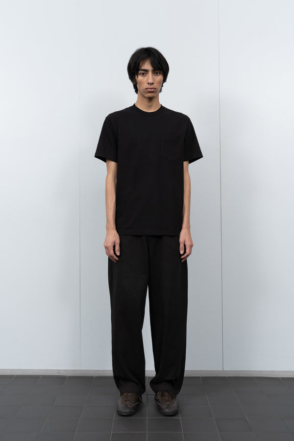 Lady White Co. BALTA POCKET T-SHIRT - BLACK