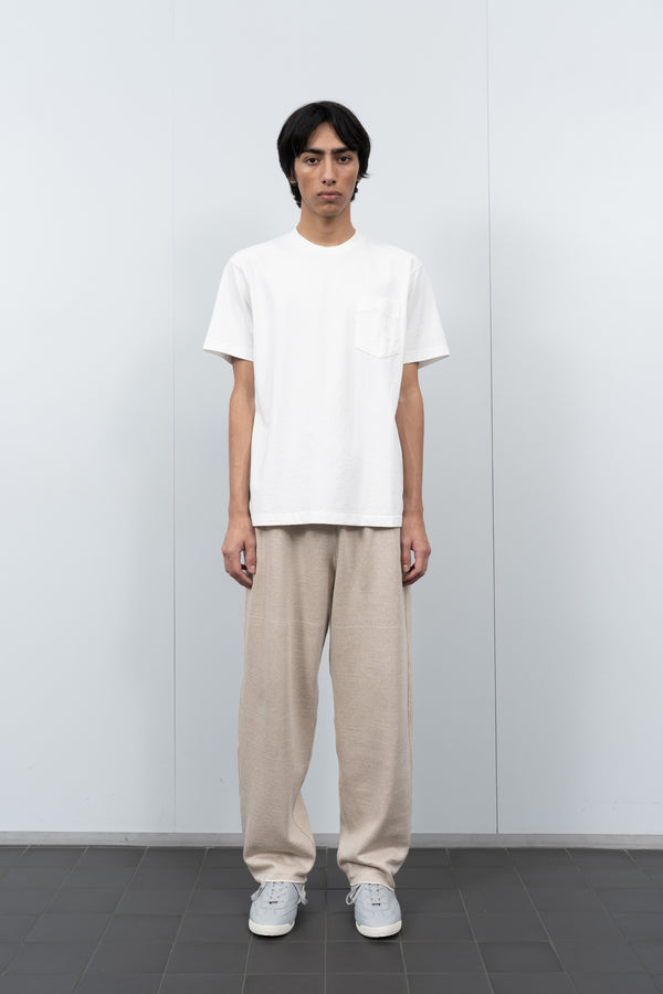 Lady White Co. BALTA POCKET T-SHIRT - WHITE