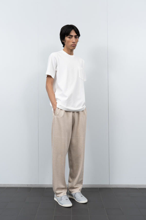 Lady White Co. BALTA POCKET T-SHIRT - WHITE