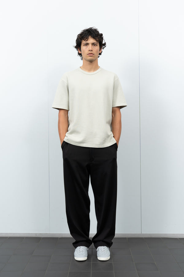 Lady White Co. CNT JERSEY TROUSER - BLACK