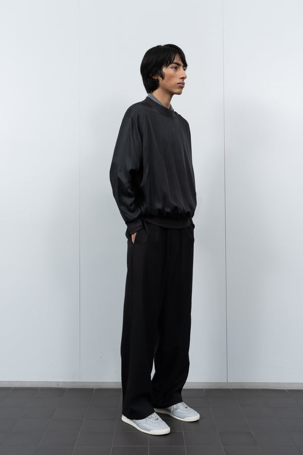 Lady White Co. CUPRO PULLOVER - BLACK