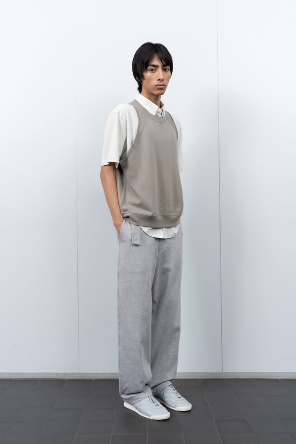 Lady White Co. CUT OFF RAGLAN SWEATSHIRT - ANVIL GREY