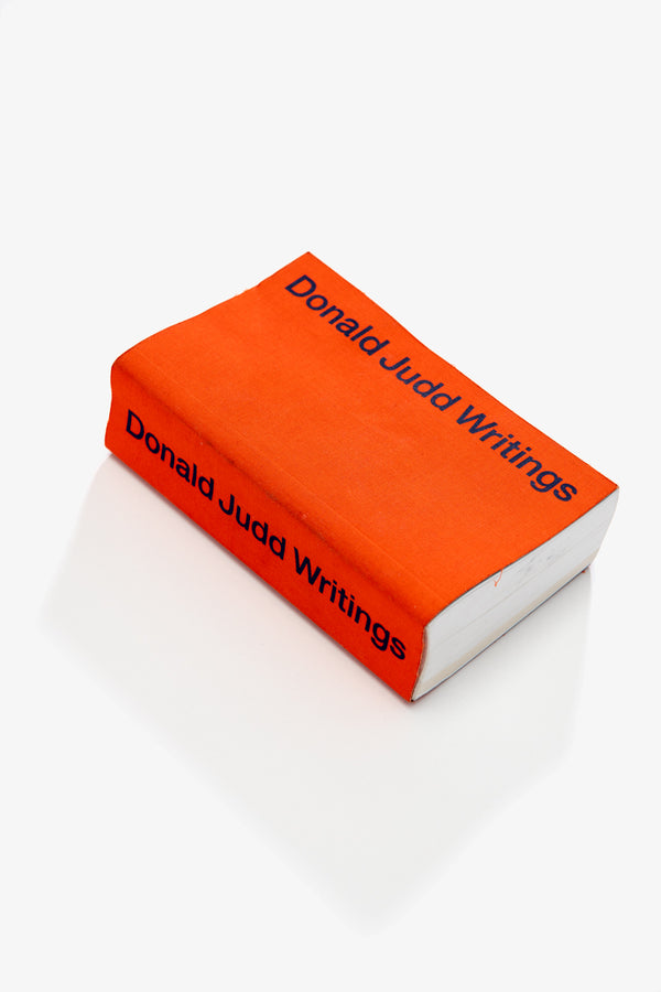 Lady White Co. Donald Judd - Writings