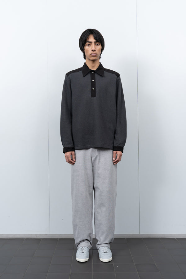 Lady White Co. DOUBLE KNIT POLO - SHADOW