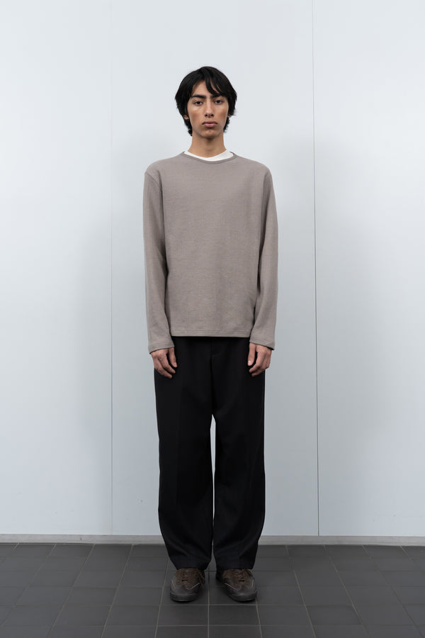 Lady White Co. DOUBLE KNIT SWEATER - ANVIL GREY