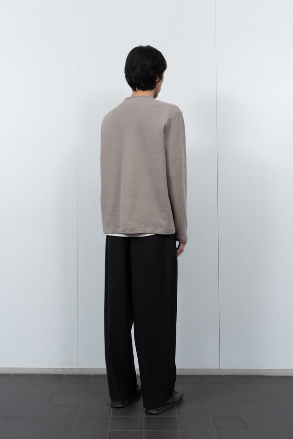 Lady White Co. DOUBLE KNIT SWEATER - ANVIL GREY