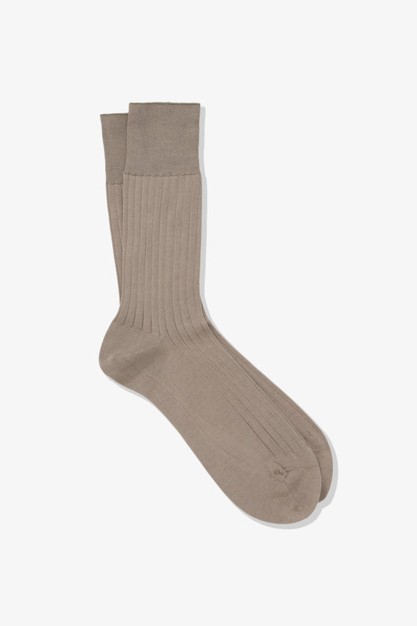 Lady White Co. DRESS SOCK - DEEP CEMENT