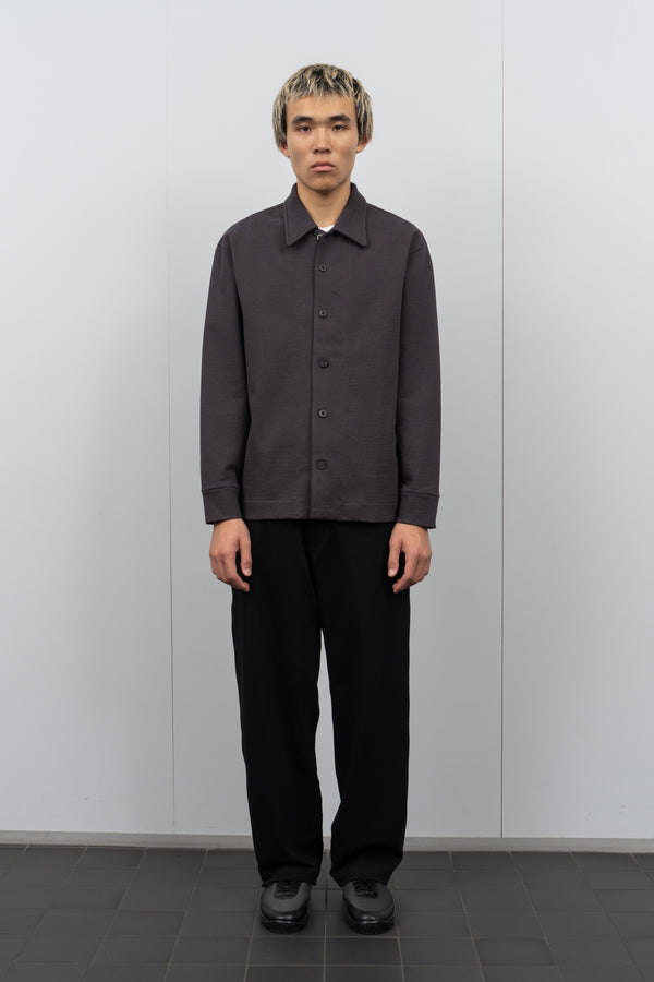 Lady White Co. FRANCISCO BUTTON DOWN - TIRE BLACK