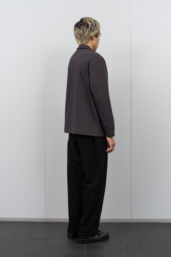 Lady White Co. FRANCISCO BUTTON DOWN - TIRE BLACK