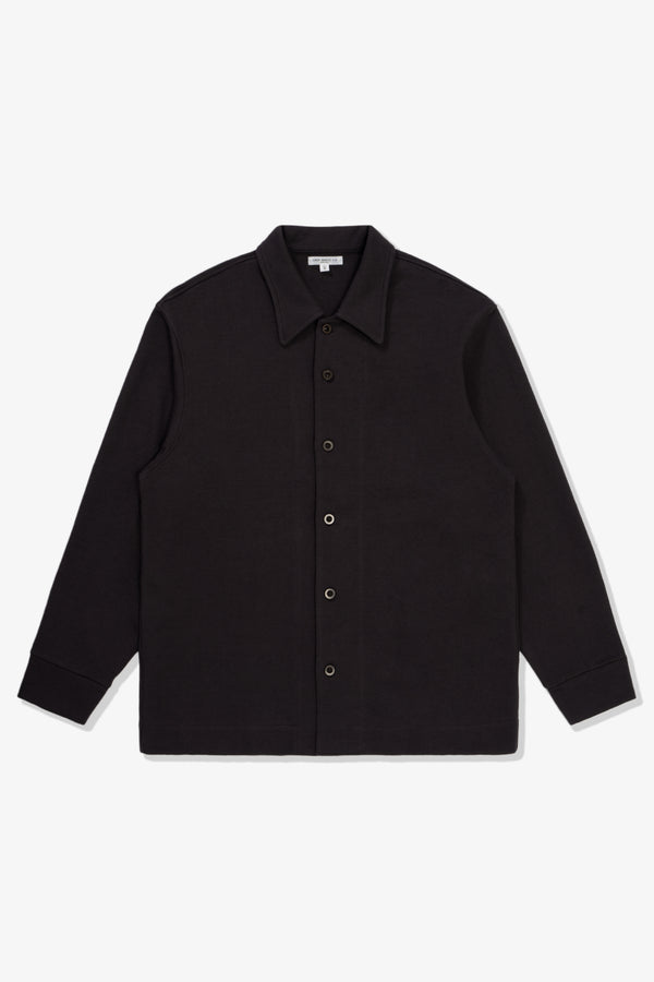 lady white co. FRANCISCO BUTTON DOWN - TIRE BLACK