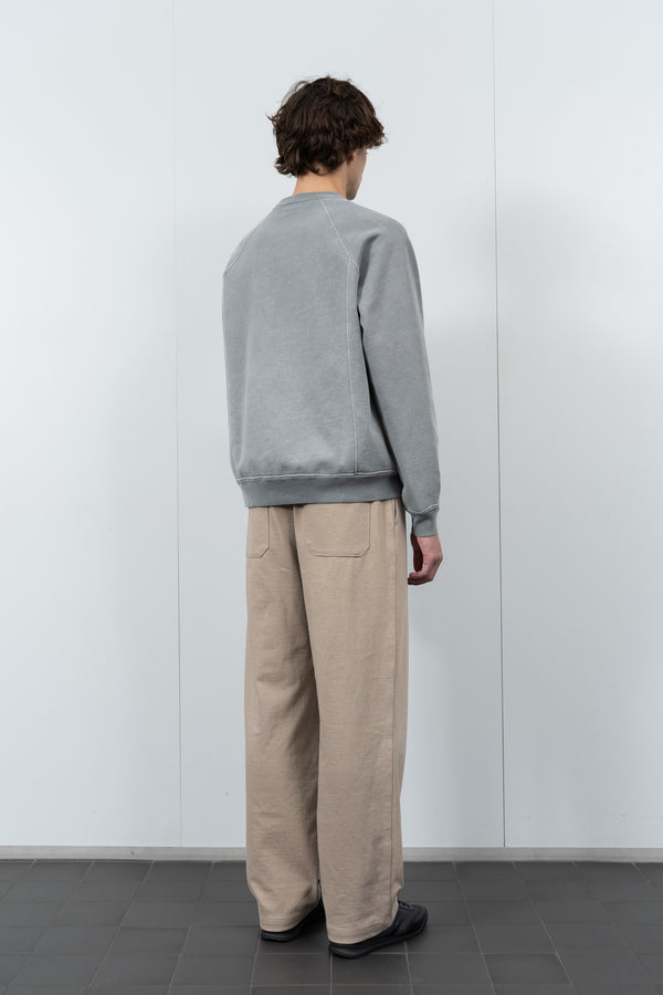 Lady White Co. HEAVY GUSSET CREWNECK - PIGMENT KELP