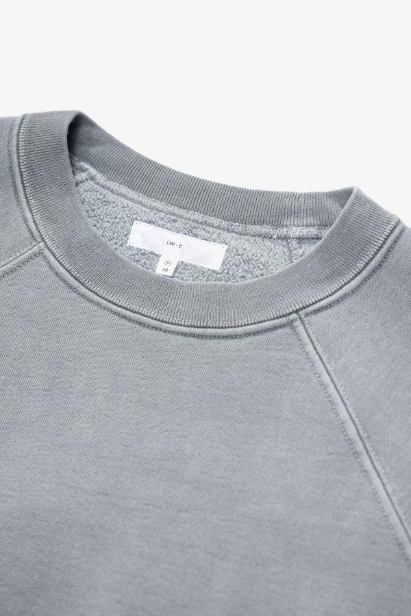 Lady White Co. HEAVY GUSSET CREWNECK - PIGMENT KELP