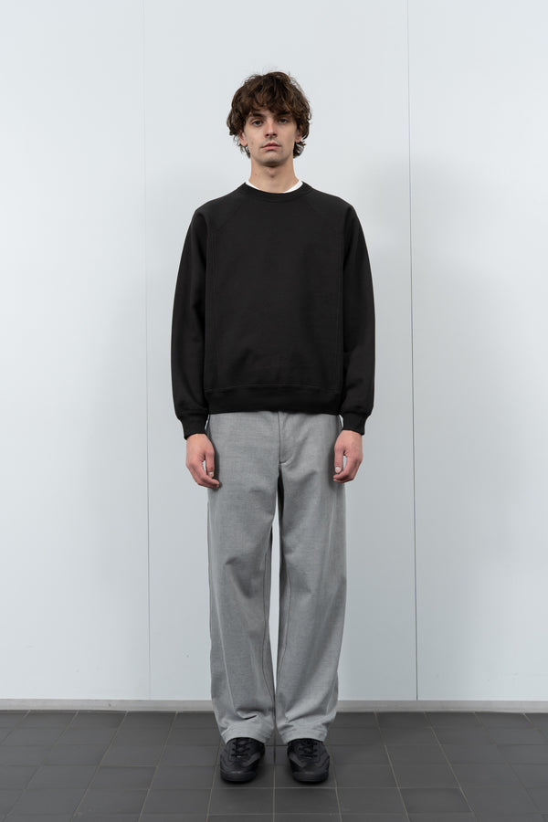 Lady White Co. HEAVY GUSSET CREWNECK - SHADOW