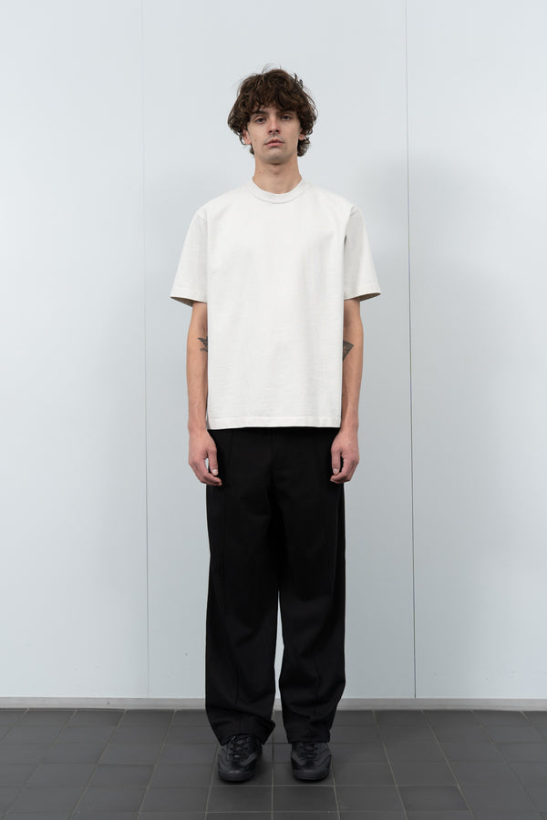 Lady White Co. JERSEY BAND PANT - BLACK