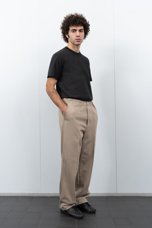 Lady White Co. JERSEY BAND PANT - SAND