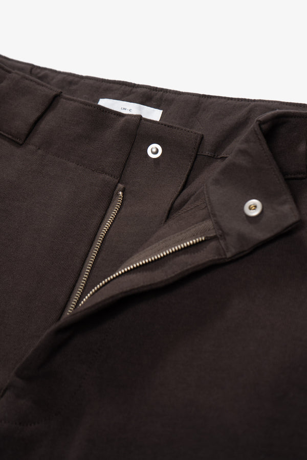 Lady White Co. JERSEY TROUSER - BLACK MUSHROOM